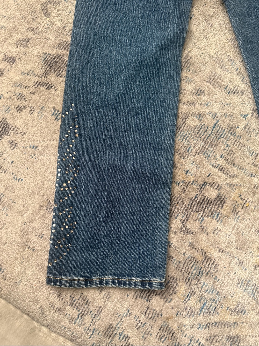 Levi's blue denim jacket with rear pockets - Picture 14 of 16